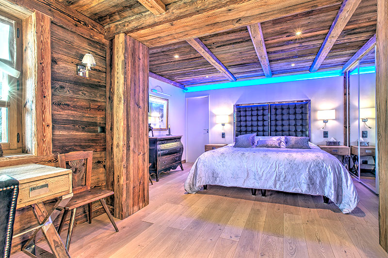 Chambre double chalet crystal white