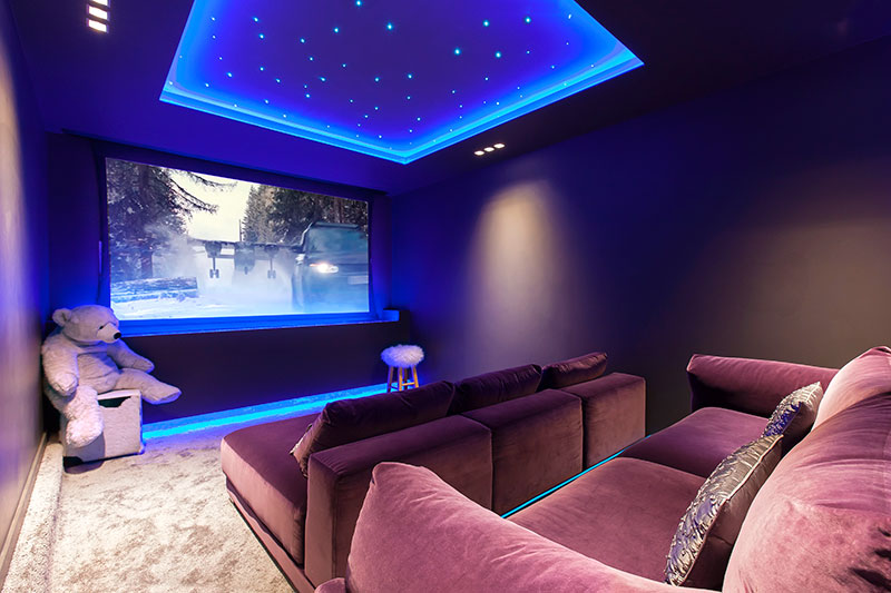 Salle de cinema - Crystal White