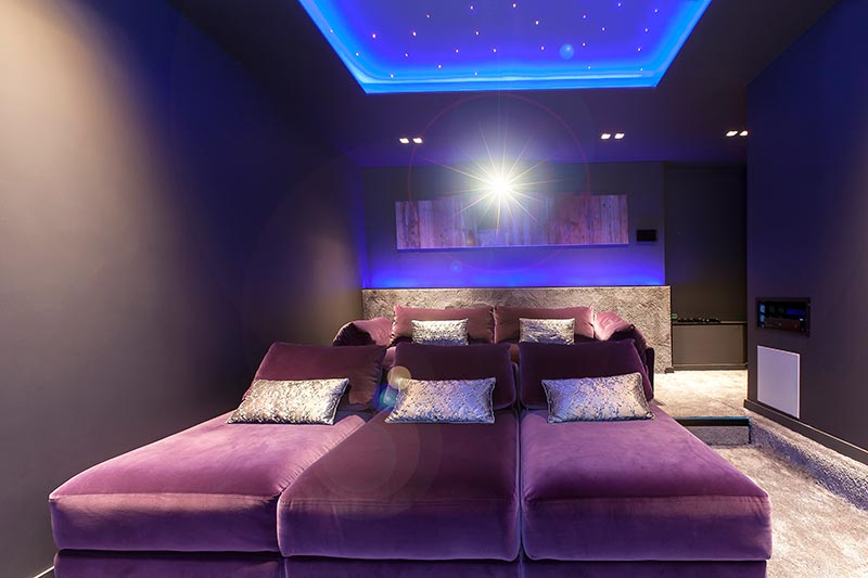 Salle de cinema - Crystal White