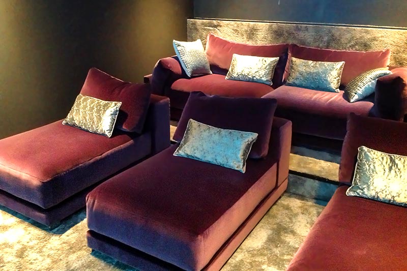 Salle de cinema - Crystal White