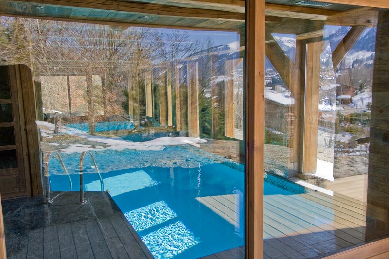 Piscine Chalet Megeve