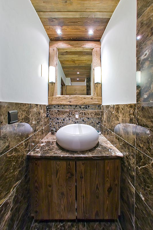 Salle de bain chalet
